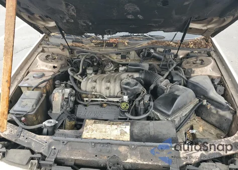 1992 Mercury Sable Gs from USA, damaged, VIN 1MELM50U5NG639165